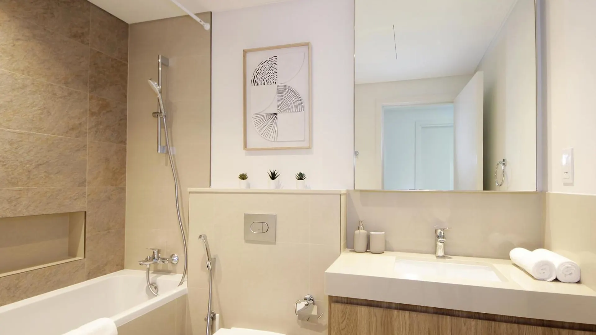 公寓 迪拜Rh- Live In Luxury, 01Br With Spectacular View公寓